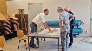 Informatie tijdens inloopmoment