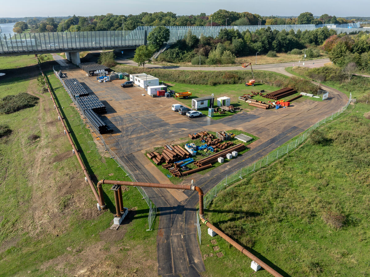 Droneshot werkzaamheden