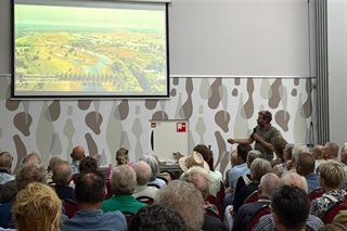 Presentatie tijdens de informatiebijeenkomst