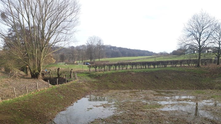 Regenwaterbuffer Watervalderbeek bij Visweg, Meerssen