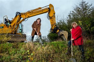 Eerste schop in de grond