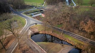 Luchtfoto vuilvangdrijflijn Griendtsveen