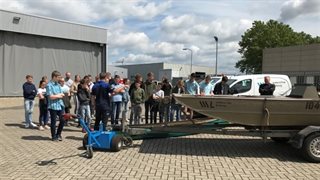 VWO-leerlingen bezoeken Waterschap Limburg