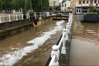 Hoogwater Valkenburg