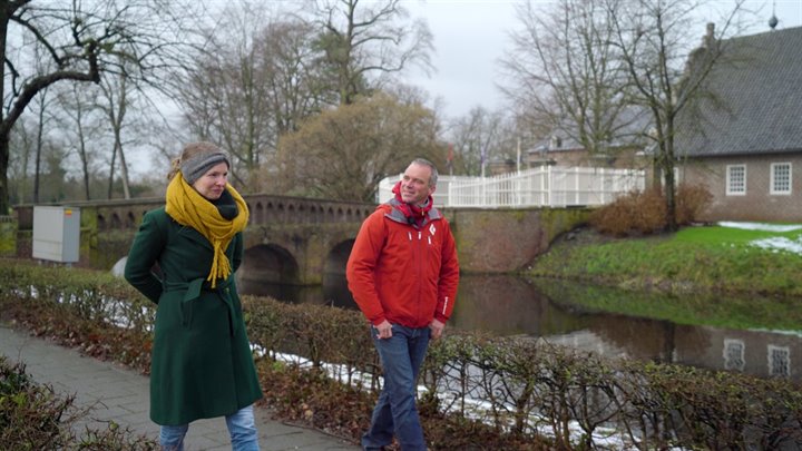 Omgevingsmanagers Jetske Vaas en Keesjan van den Herik