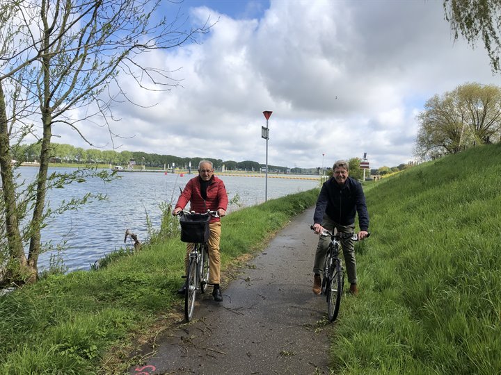 Wim van Hooren en Jos Teeuwen in Belfeld