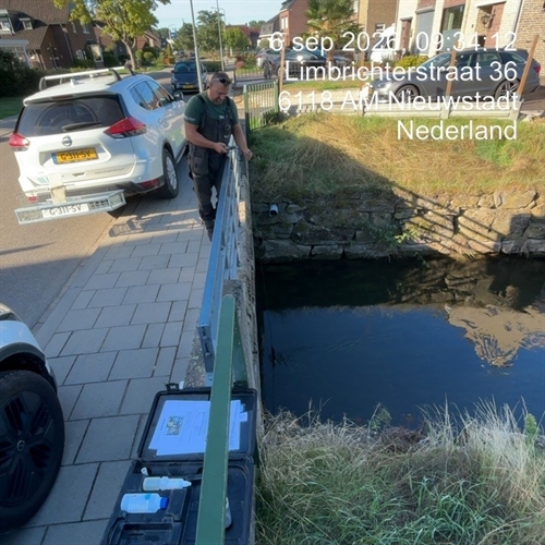 Meting van waterkwaliteit