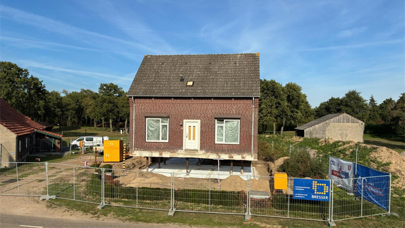 Opvijzelen woning De Kamp 3