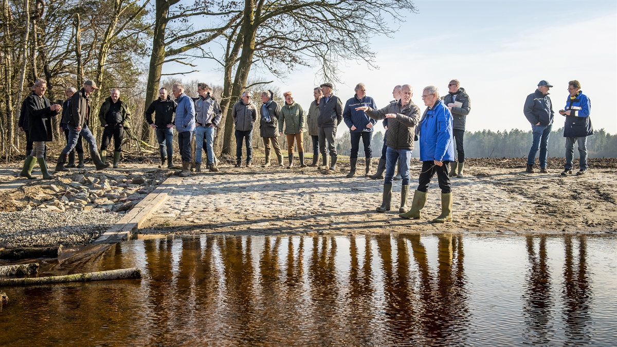 Herinrichting Lollebeek en Castenrayse Vennen officieel van start