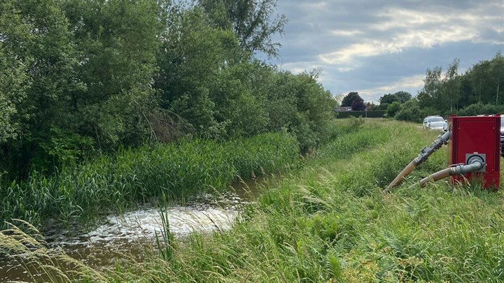 Maatregelen dode vissen Uffelse beek