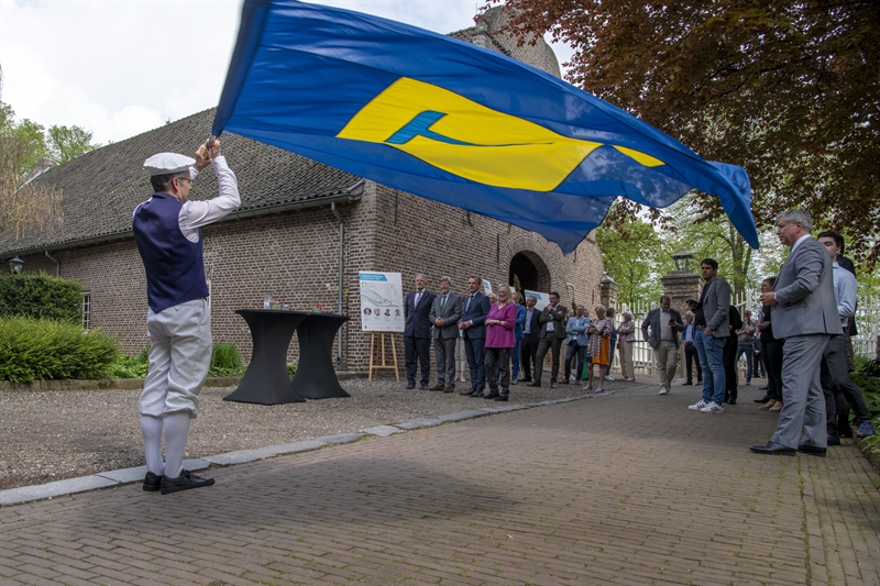 Gilde omlijst ondertekening bestuursovereenkomst Groene Rivier Well