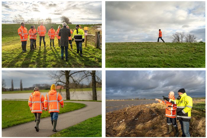 Dijkwachten in Roosteren